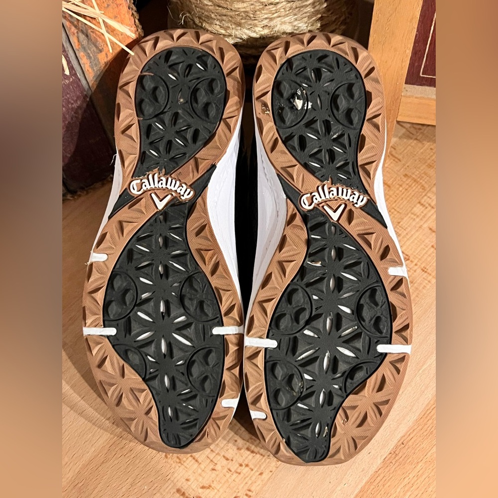 Callaway Women's Black, White, and Brown Athletic Shoes